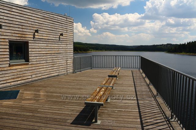Infocentrum na hrázi Flájské přehrady