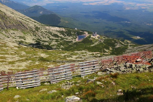 Pohled na Skalnaté pleso