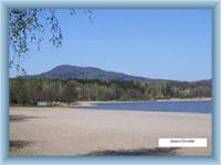 Jezero Chmelař - koupaliště