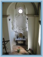Roštejn - interiér kaple