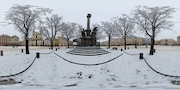 Jihlava: Masarykovo náměstí - Morový sloup